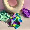 CLAY EARRINGS | lightweight | statement earrings | handmade | polymer clay earrings | modern jewelry | simple jewelry | hypoallergenic